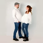 babybauch-shooting-paar-bauch-an-bauch